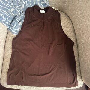 Athleta mock neck athletic top!! Never worn